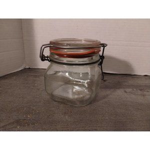 HERMETIC Glass Storage Canning Jar 16.9oz 500ml Made in England